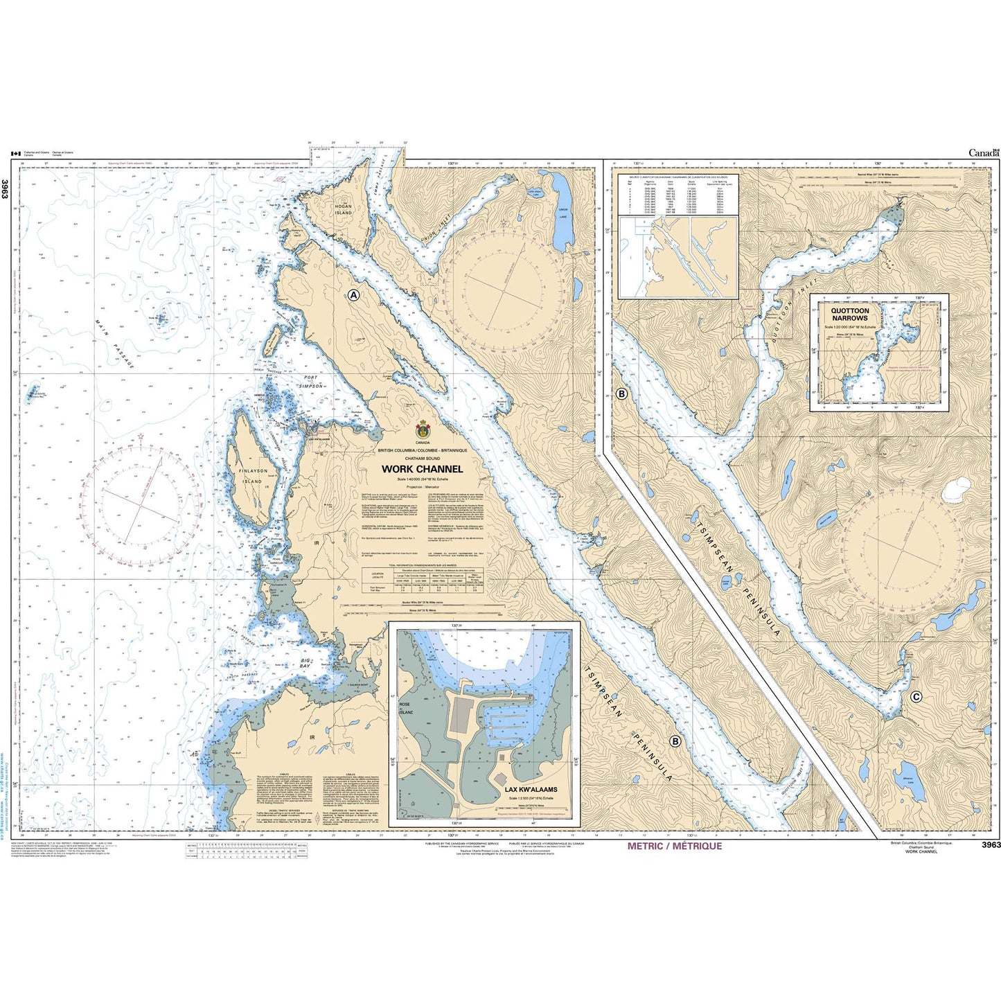 Paradise Clay CAN3963 CHS Chart Work Channel