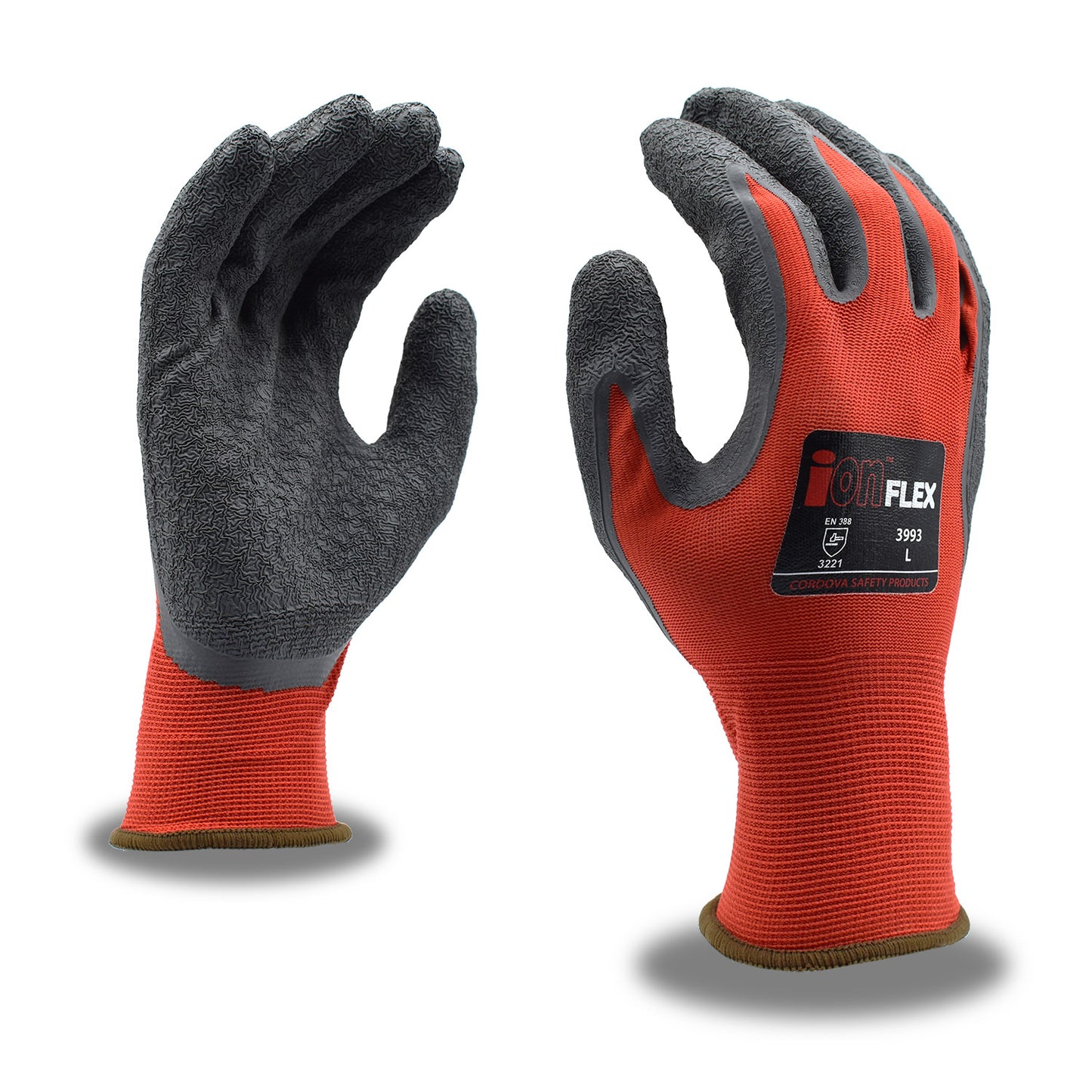 Cordova Safety 3993L ION-FLEX™, Latex, Crinkle