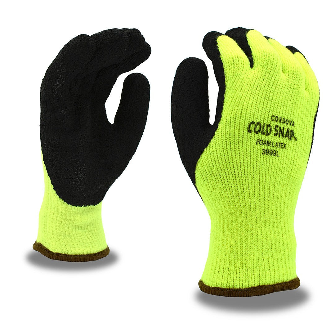 Cordova Safety 3999S Cold Snap™, Latex, Foam, Thermal, A2