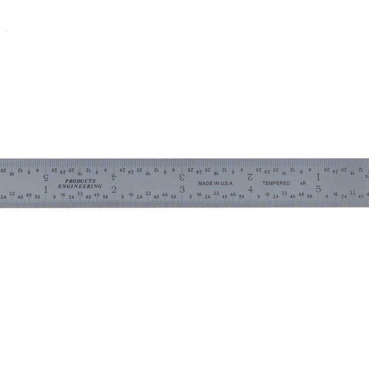 PEC Tools 402-006 6″ 4R Rigid Rule