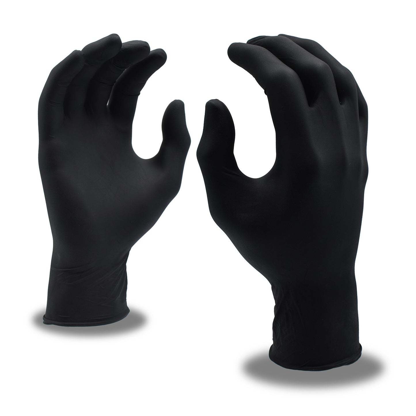 Cordova Safety 4083BL Disposable, Nitri-Cor® Eclipse, Industrial, Nitrile, Powder-Free, 4-Mil, Black