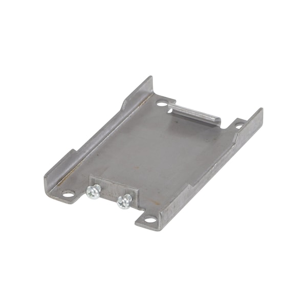 Vestil CST-CP-S-234X358 Steel Caster Pad 2-3/4 In. x 3-5/8 In. Top Plate Gray