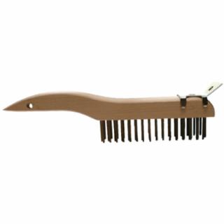 PFERD 85034 Shoe Handle Scratch Brush W/Scraper 4X16 Rows Cs