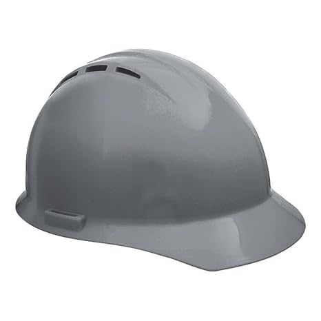 Delta Plus WEL19257GY Americana® Cap Vented with 4-Point Slide-Lock Suspension, Gray