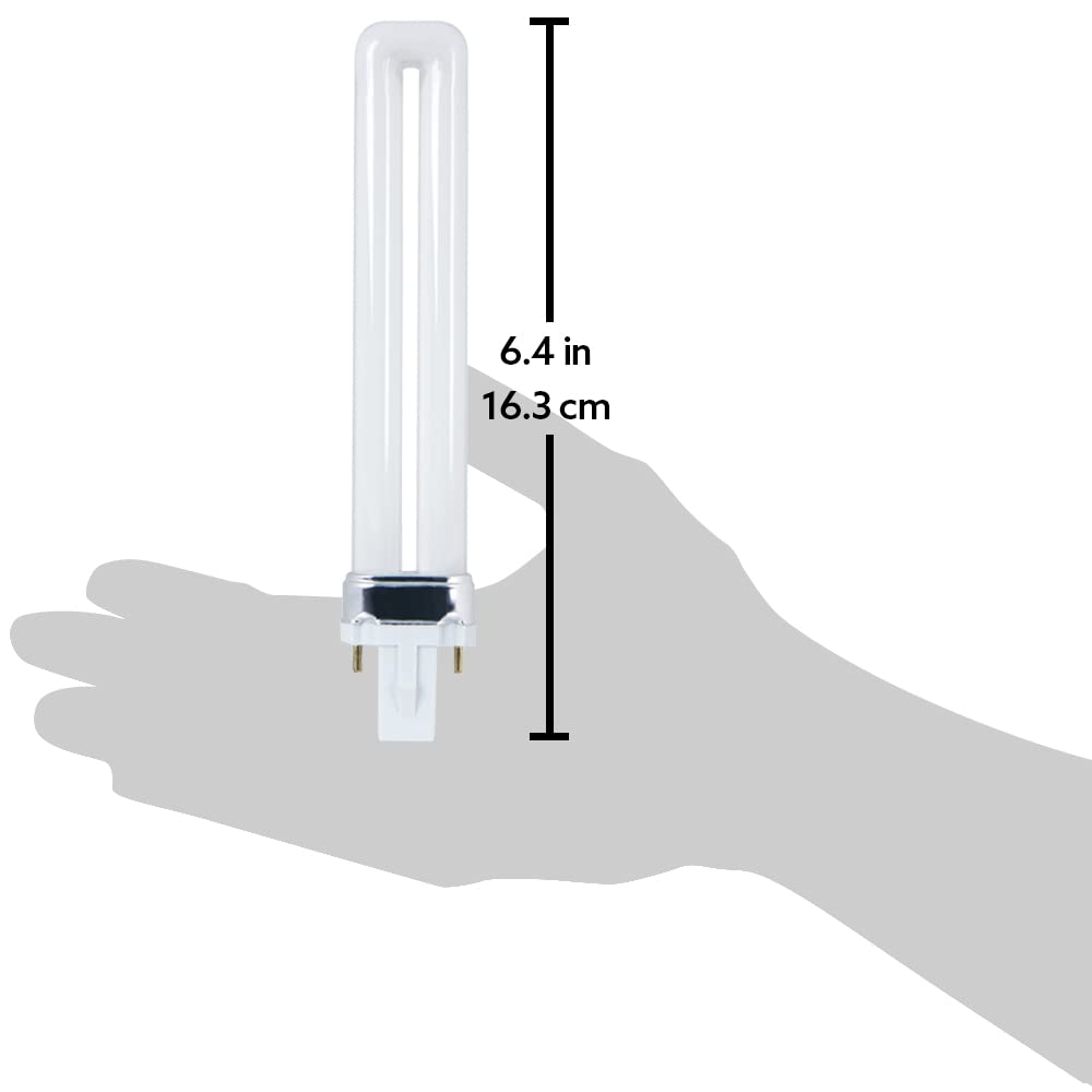 Feit Electric PL9/41 9W Cool White (4100K) PL G23 Base Compact Fluorescent Light Bulb