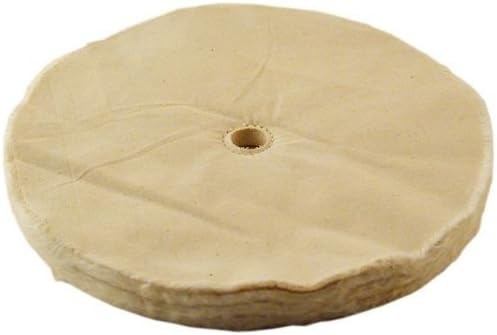 Dico 7000154 Sisal 1/2" Thick Buffing Wheel, 4" Diameter
