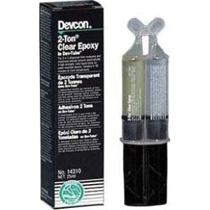 DEVCON 14310 1-Oz Dev-Tube 2-Tonclear Epoxy