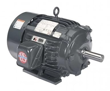 U.S. Motors DM12 CTE,40 HP,6P,364T 60,200 V 40 HP, 1190 RPM, H40P3H, 200 V, 60 HZ, 364T
