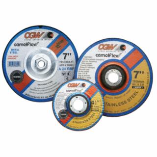 CGW ABRASIVES 35699 4X1/4X5/8 A24-R-Bf Steelt27 25Pcs