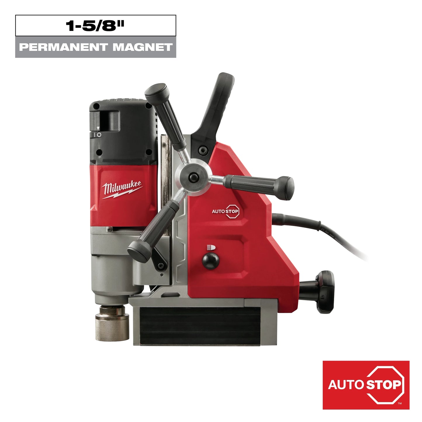 Milwaukee Tool 4274-21 1-5/8" Magnetic Drill Kit, 1 EA