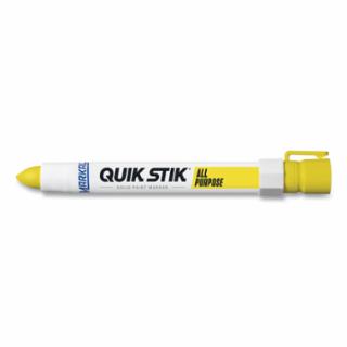 MARKAL® 61053 Yellow Quik Stik Paint Marker 0-140Deg. M