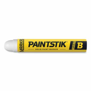 MARKAL® 80220 White B Paintstik Marker (12 EA)
