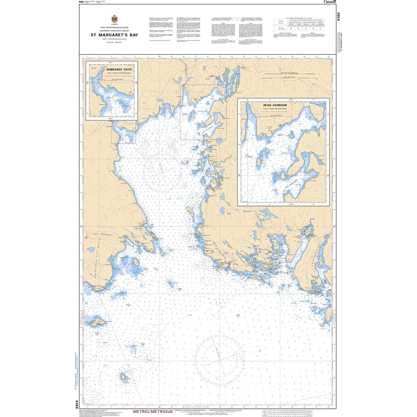 Paradise Clay CAN4386 CHS Chart St. Margaret's Bay