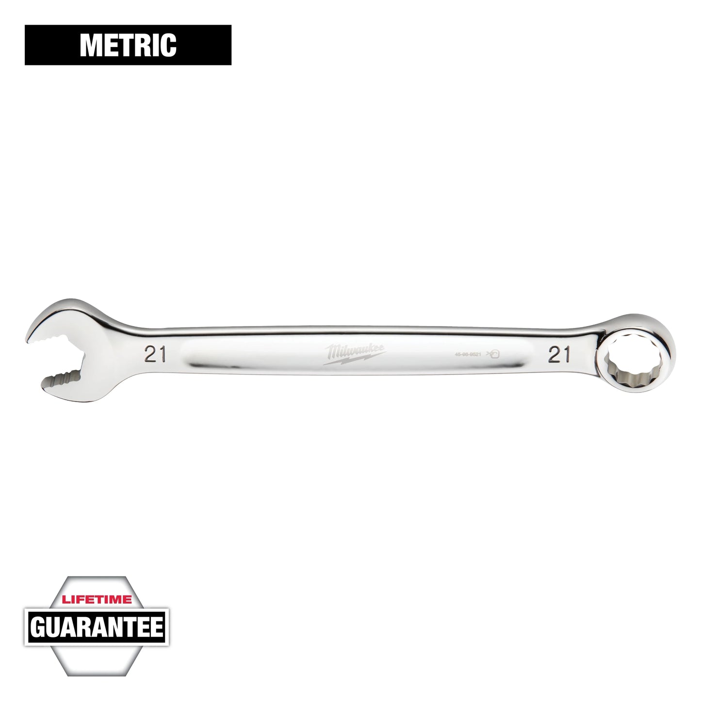 Milwaukee Tool 45-96-9521 21mm Metric Combination Wrench, 1 EA