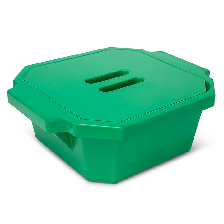 Globe Scientific 455010G Ice Bucket with Cover 2.5 Liter Green