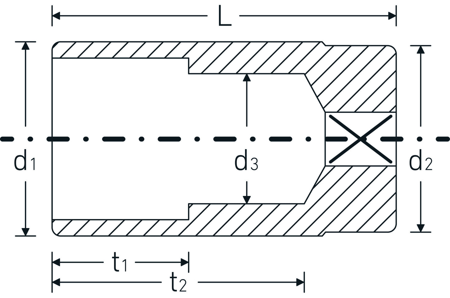 Stahlwille 2620028 460 A 7/16 Sockets
