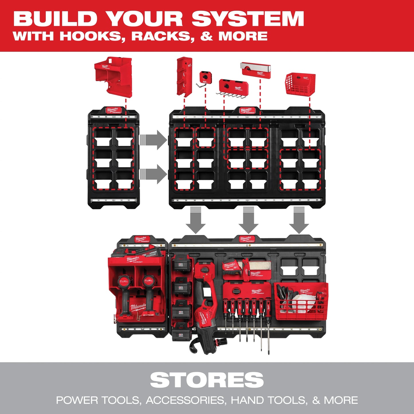 Milwaukee Tool 48-22-8336 PACKOUT Organizer Cup, 4 EA/PK