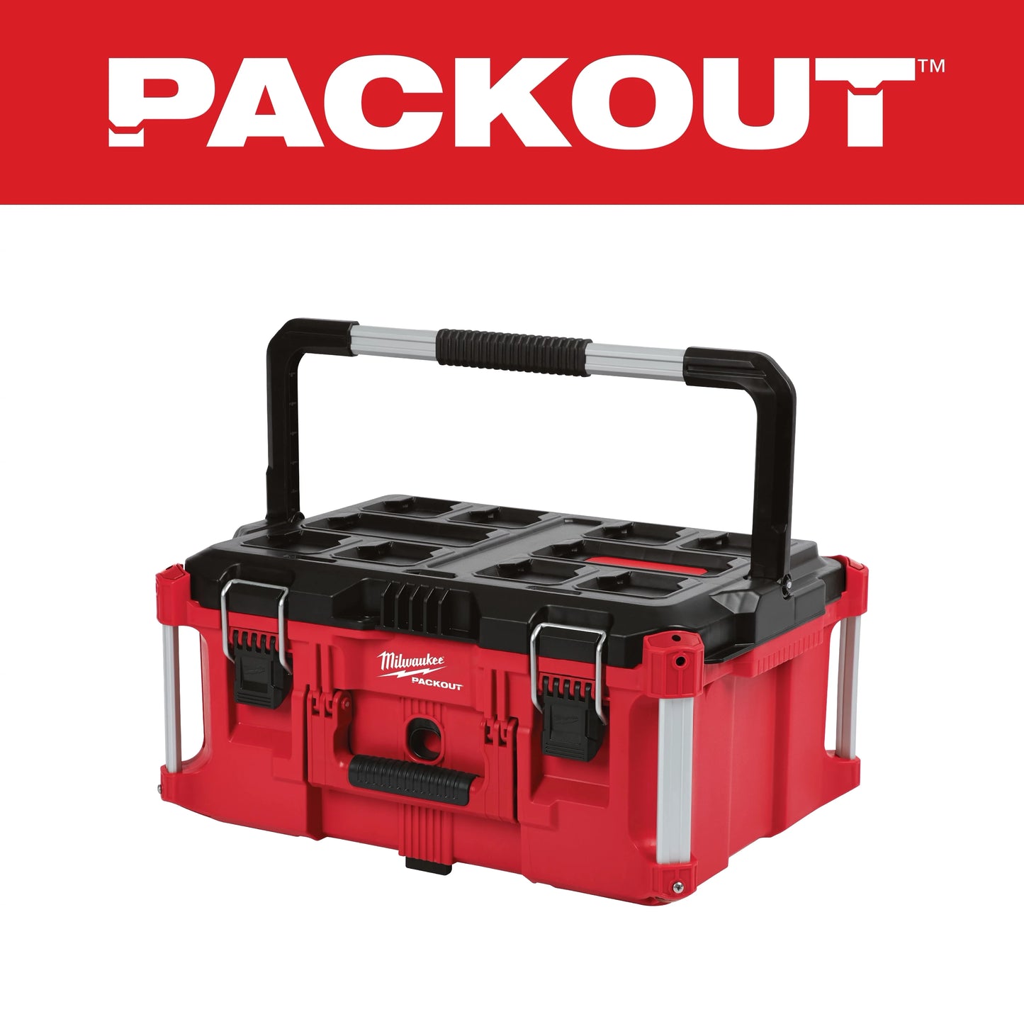 Milwaukee Tool 48-22-8425 PACKOUT Large Tool Box, 1 EA