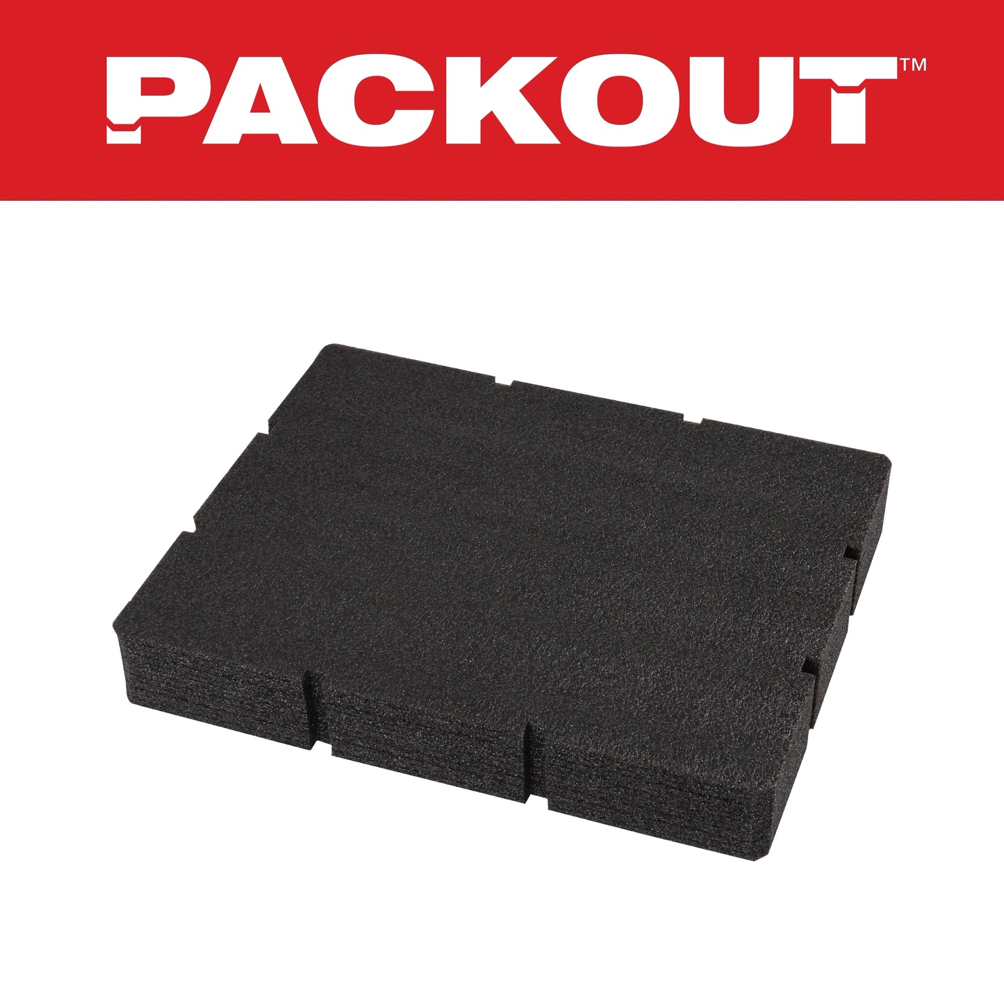 Milwaukee Tool 48-22-8452 Customizable Foam Insert for PACKOUT Drawer Tool Boxes, 1 EA