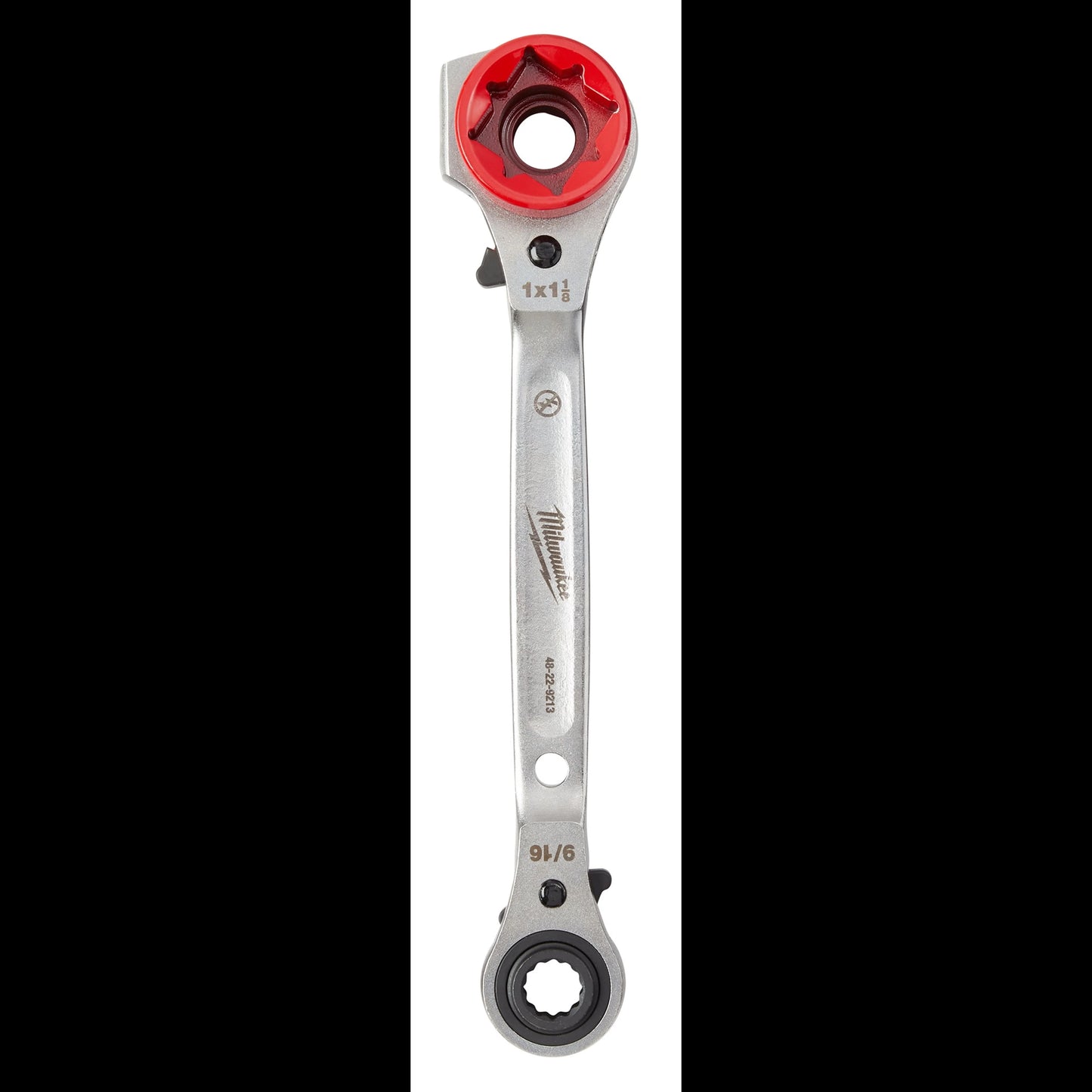 Milwaukee Tool 48-22-9216M 5-in-1 Lineman's Ratcheting Wrench (Milled), 1 EA