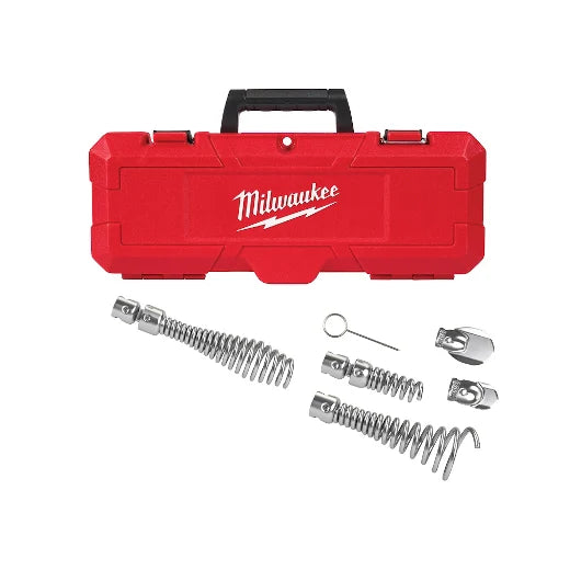 Milwaukee Tool 48-53-3820 1-1/4" - 2" Head Attachment Kit for Milwaukee® 5/8" Sectional Cable, 1 ST