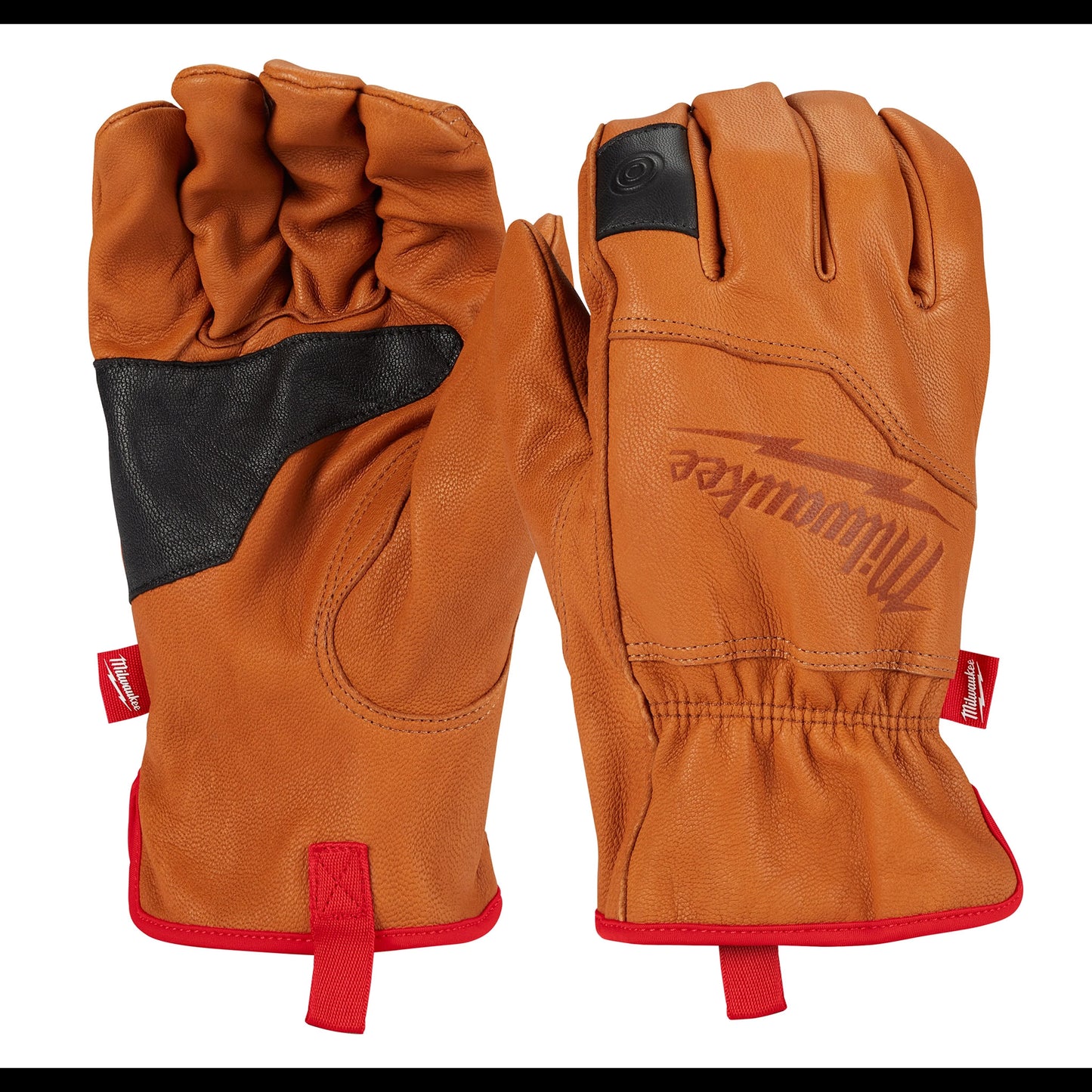 Milwaukee Tool 48-73-0011 Goatskin Leather Gloves (Medium), 6 PR/PK