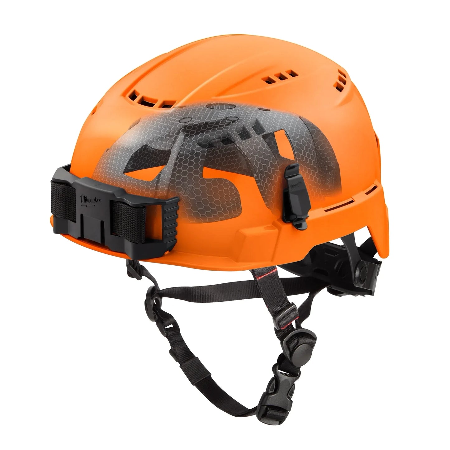 Milwaukee Tool 48-73-1362 BOLT Vented Safety Helmet with IMPACT ARMOR Liner (USA) Type 2 Class C (Orange), 1 EA