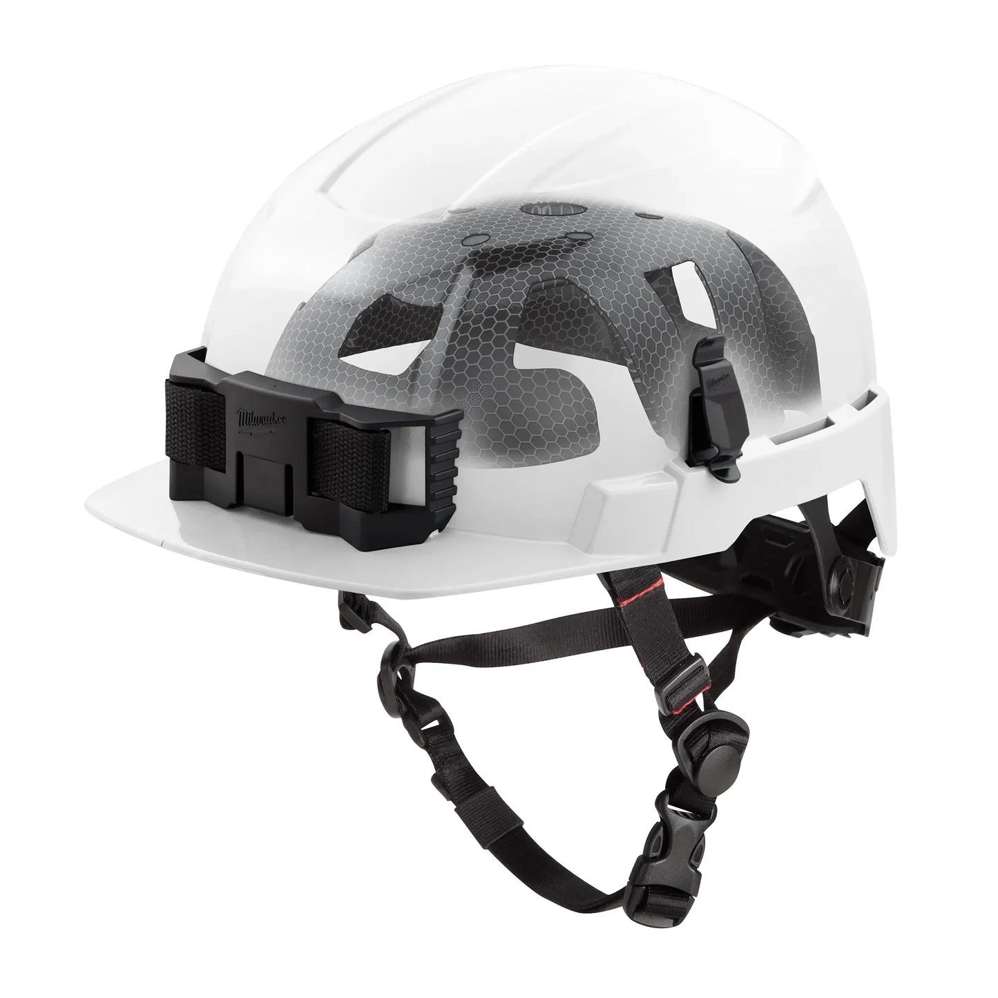 Milwaukee Tool 48-73-1365 BOLT Front Brim Safety Helmet with IMPACT ARMOR Liner (USA) Type 2 Class E (White), 1 EA