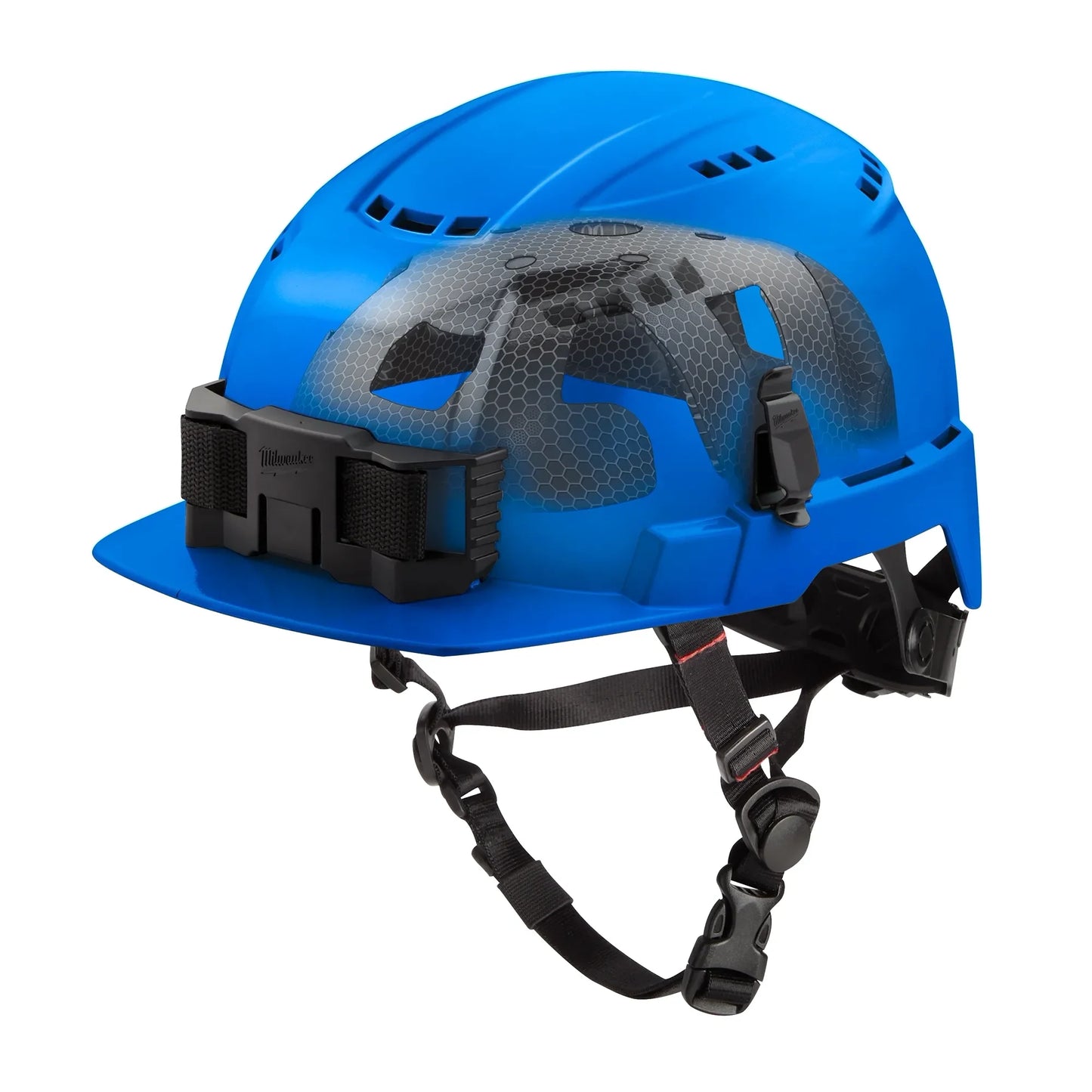 Milwaukee Tool 48-73-1368 BOLT Front Brim Vented Safety Helmet with IMPACT ARMOR Liner (USA) Type 2 Class C (Blue), 1 EA