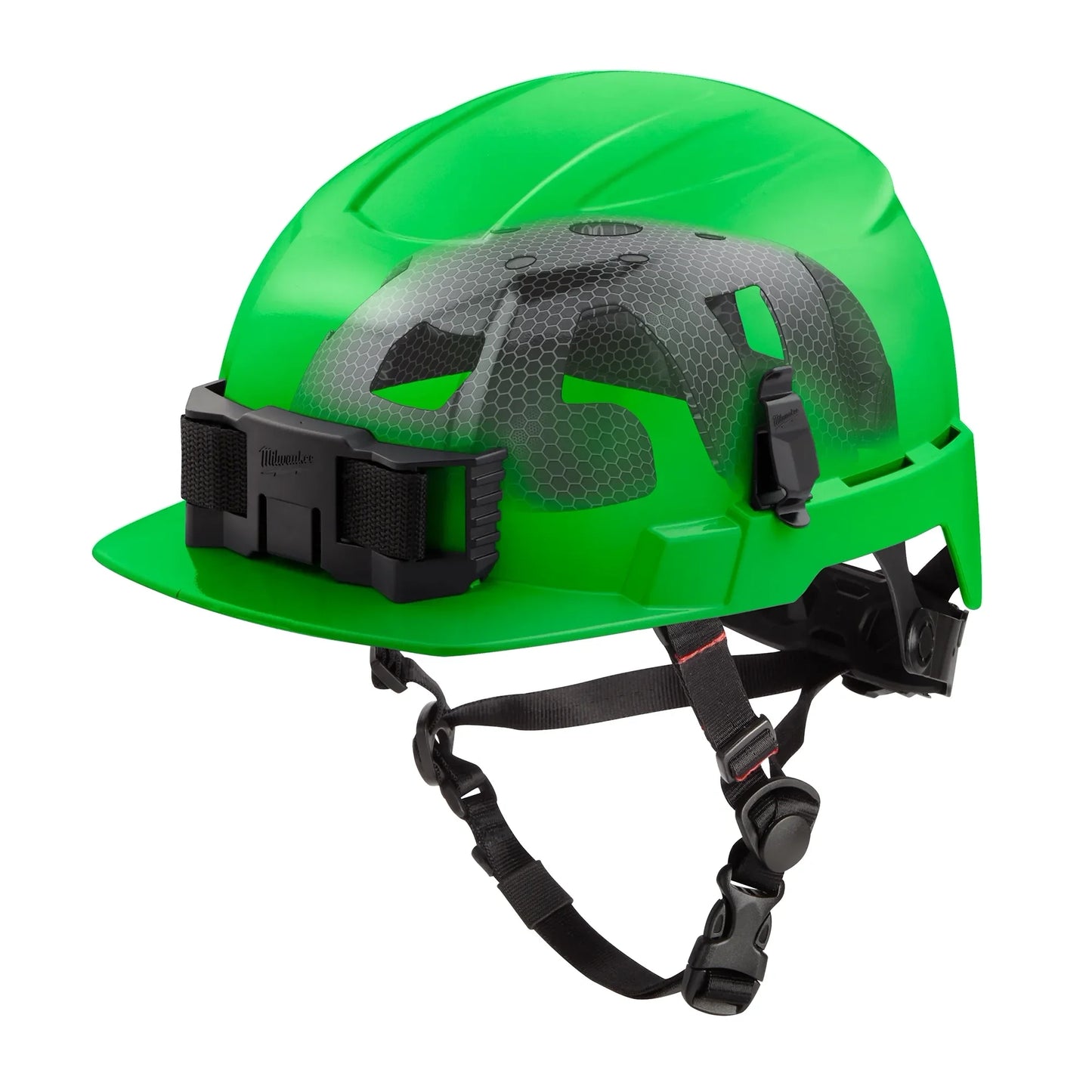 Milwaukee Tool 48-73-1371 BOLT Front Brim Safety Helmet with IMPACT ARMOR Liner (USA) - Type 2 Class E (Green), 1 EA