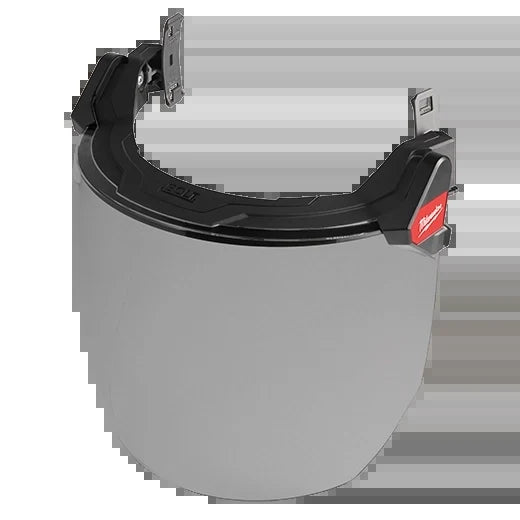 Milwaukee Tool 48-73-1425 BOLT Full Face Shield - Gray Dual Coat Lens (Compatible with Safety Helmets & Hard Hats), 1 EA