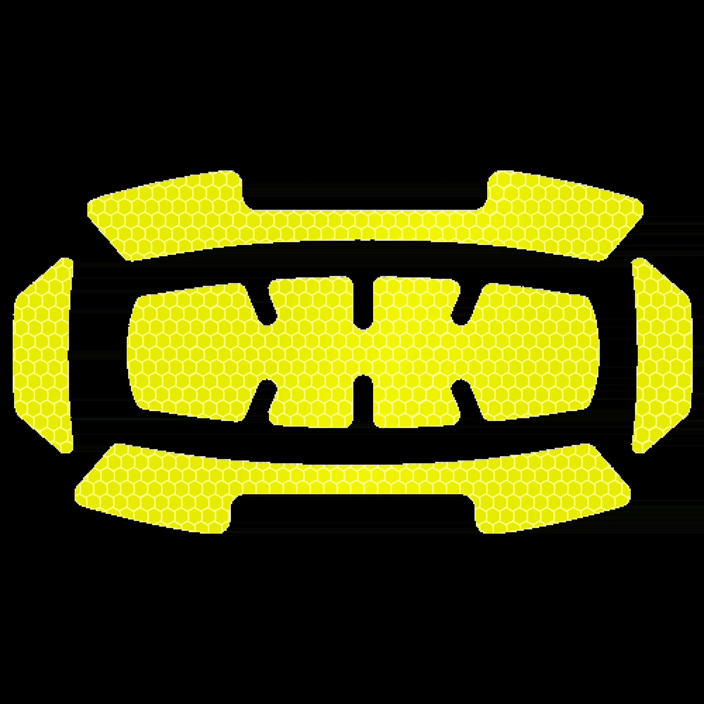 Milwaukee Tool 48-73-4601 5 Piece BOLT Reflective Sticker Set - Yellow, 1 ST