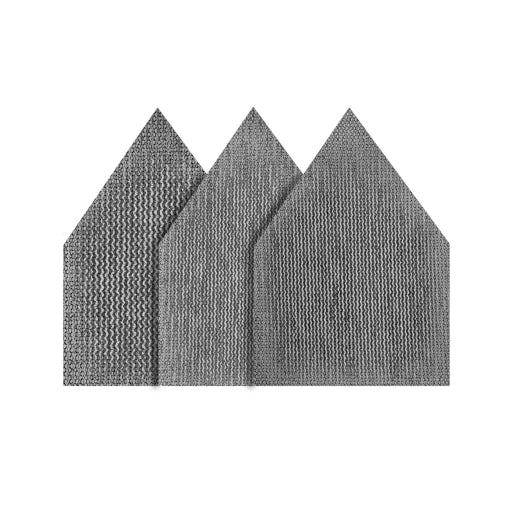 Milwaukee Tool 48-80-5405 Assorted 80, 120 & 180 Grit Mesh Sanding Sheets for M12 FUEL™ Orbital Detail Sander (12 PK), 1 ST