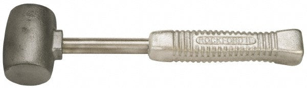 American Hammer AM5ZNAG Non-Marring Hammer, 5 lb, 2" Face Dia, Zinc Aluminum Alloy Head