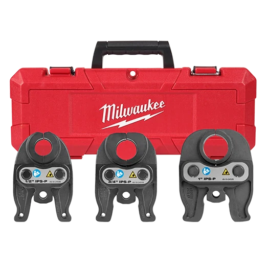 Milwaukee Tool 49-16-2496 1/2"-1" IPS-P Press Jaw Kit For M12™ FORCE LOGIC™ Press Tool, 1 EA