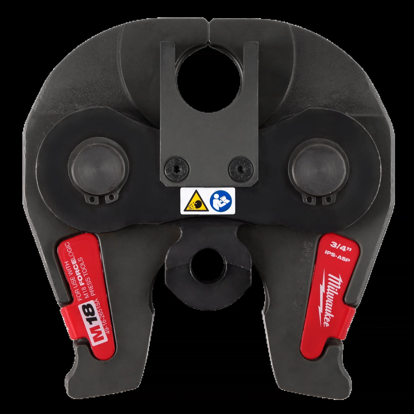 Milwaukee Tool 49-16-2651SA 3/4" IPS-ASP Press Jaw for M18 FORCE LOGIC Press Tools, 1 EA