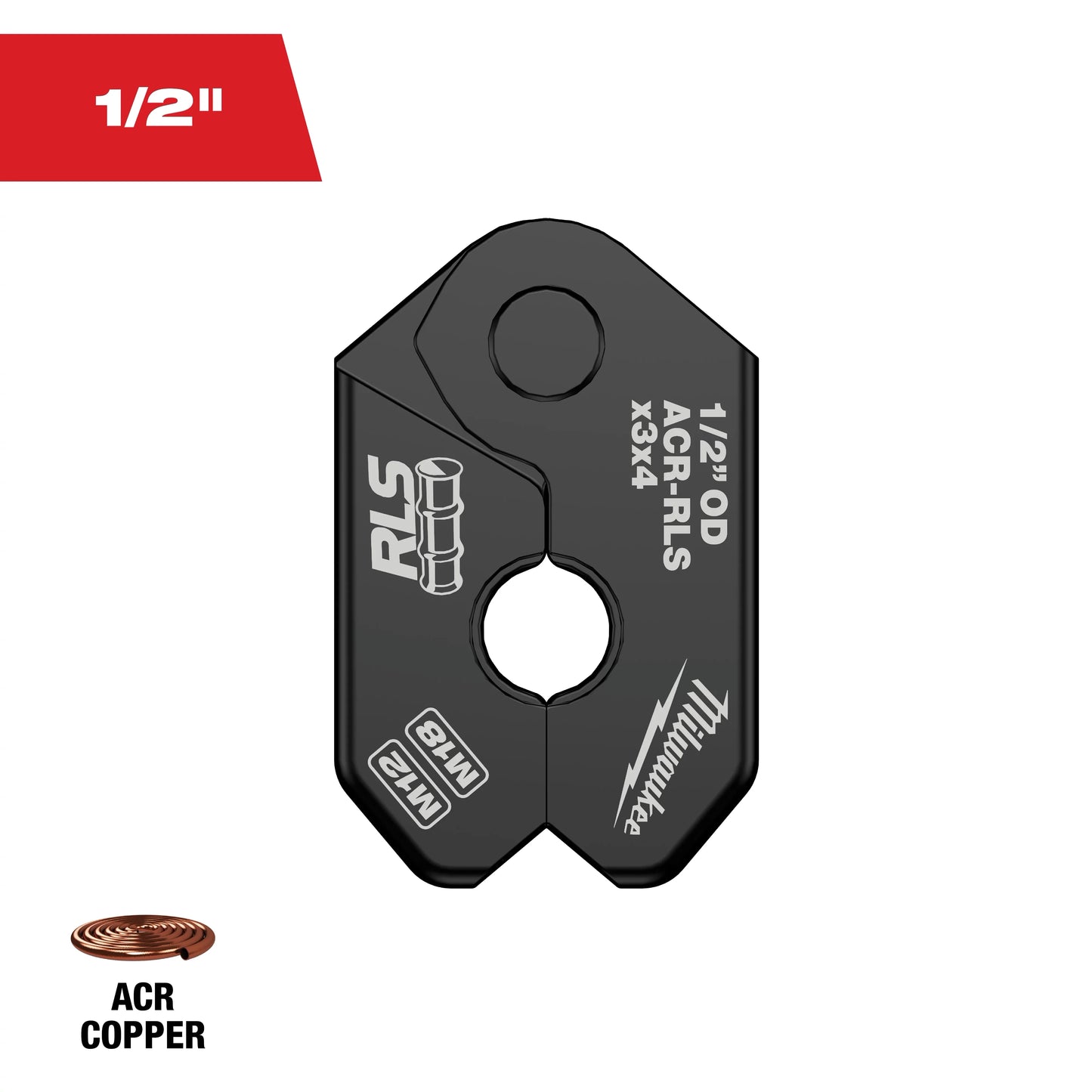 Milwaukee Tool 49-16-2653RX 1/2" RLS® Pivoting Press Ring, 1 EA