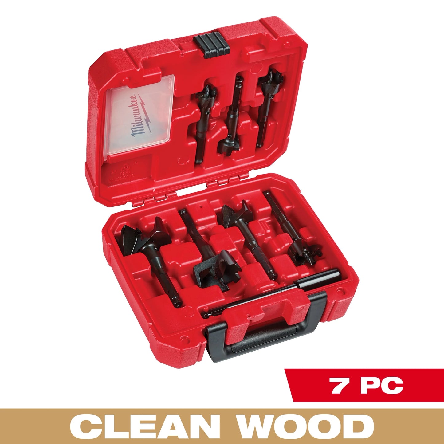 Milwaukee Tool 49-22-0130 Contractor's Selfeed Bit Kit (7 PC), 1 KT