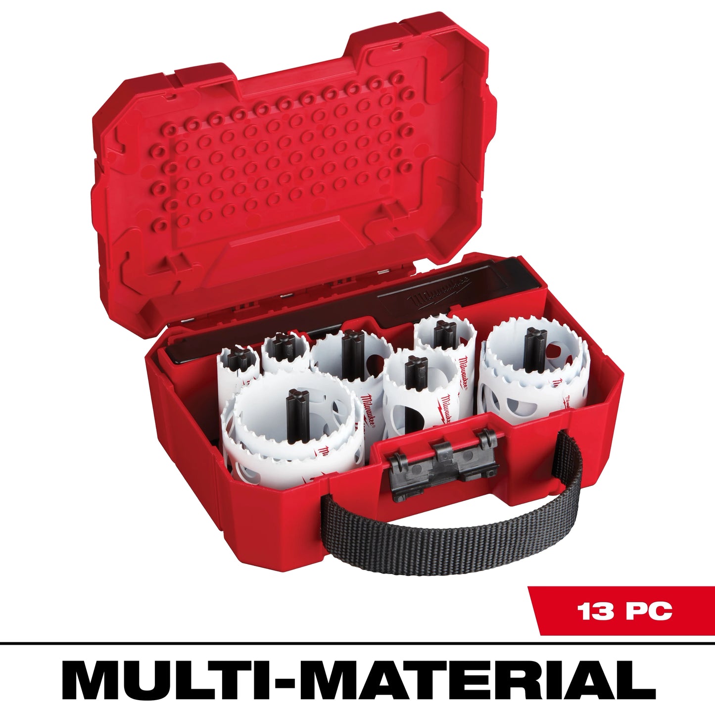 Milwaukee Tool 49-22-4025 13PC HOLE DOZER™ General-Purpose Hole Saw Kit, 1 EA