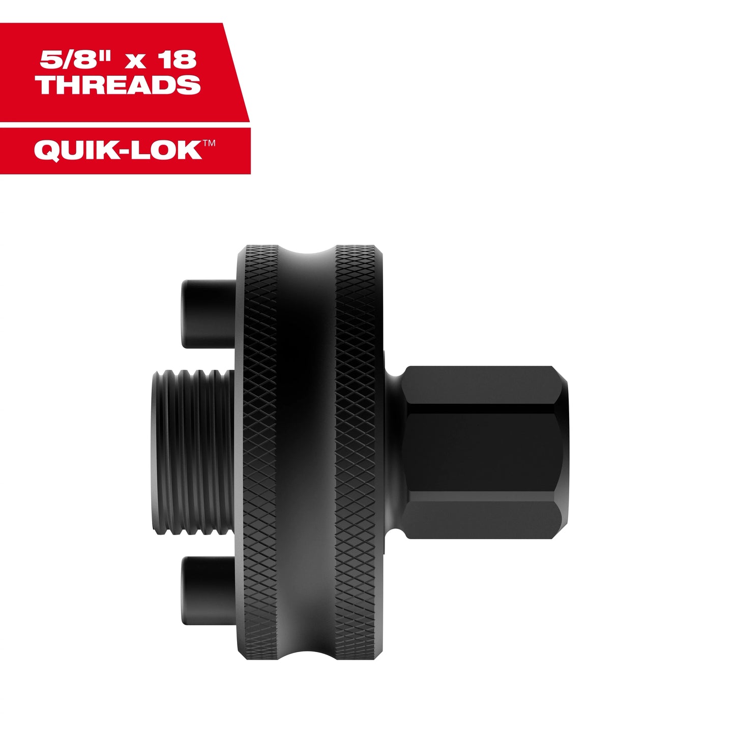 Milwaukee Tool 49-56-7575 Large Thread Pin Adapters for QUICK-LOCK Arbors, 2 EA/PK