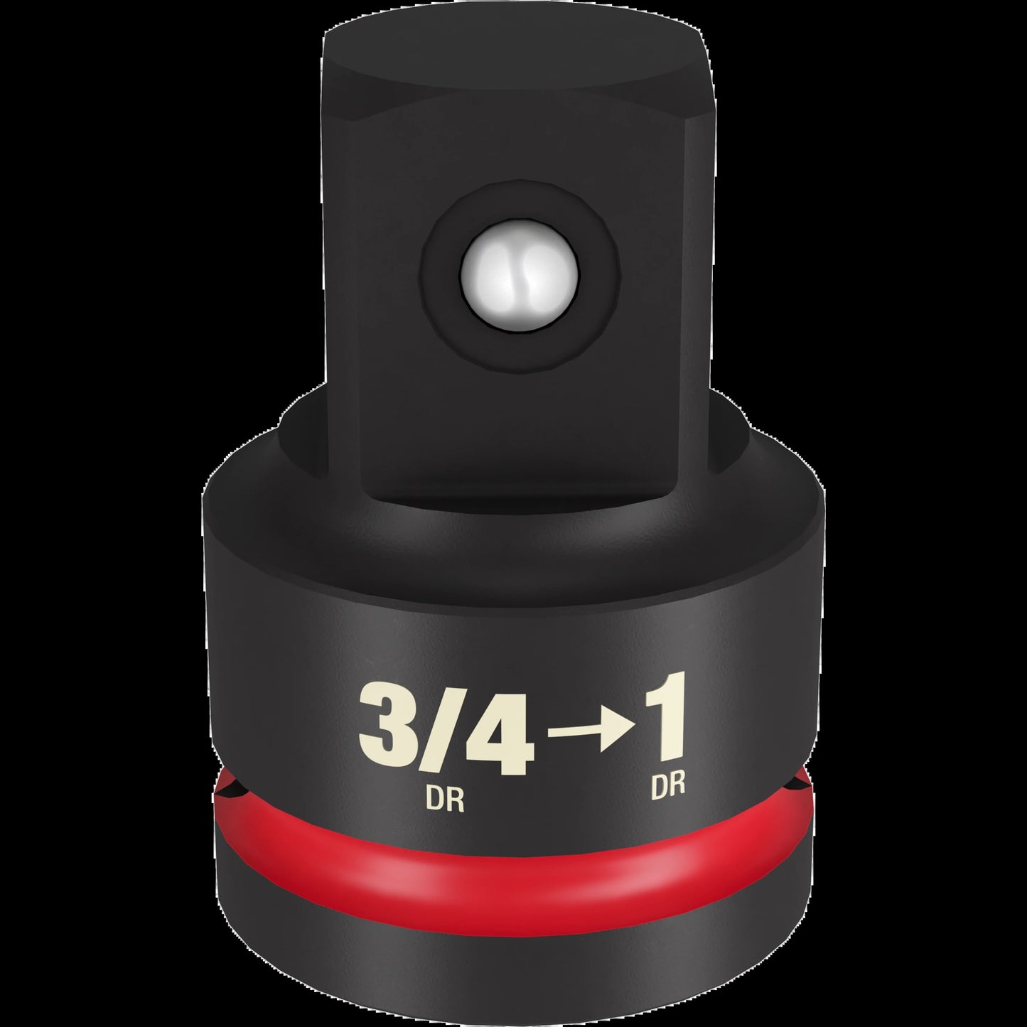 Milwaukee Tool 49-66-6729 SHOCKWAVE Impact Duty 3/4" Drive 1" Drive Adapter, 1 EA