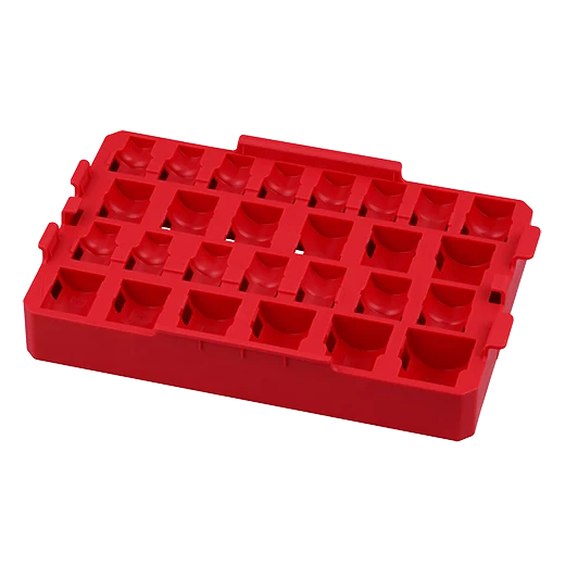 Milwaukee Tool 49-66-6834 27PC SHOCKWAVE™ Impact Duty Socket 1/2” Drive SAE TRAY ONLY, 4 ST/PK