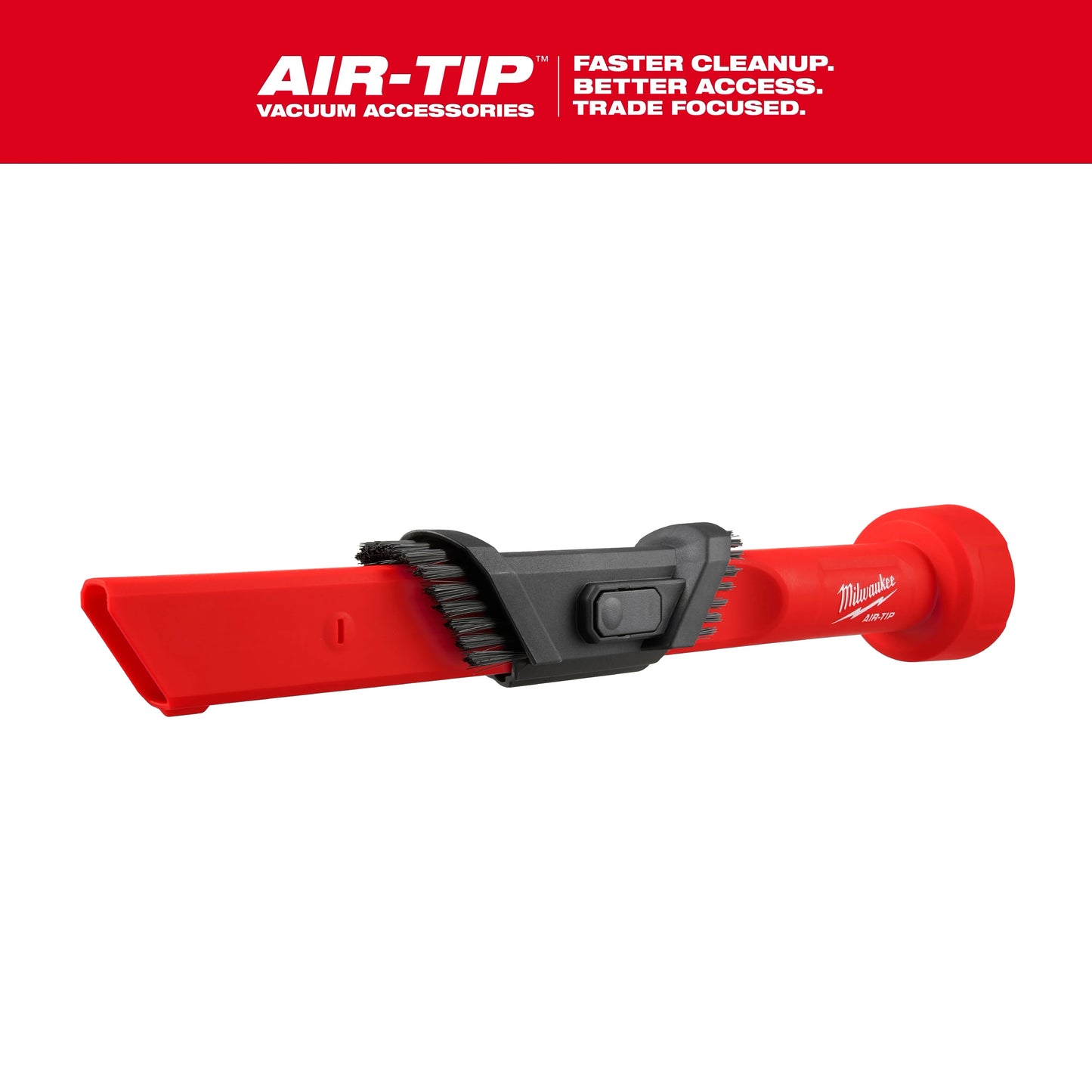 Milwaukee Tool 49-90-2023 AIR-TIP™ 3-in-1 Crevice and Brush Tool, 1 EA