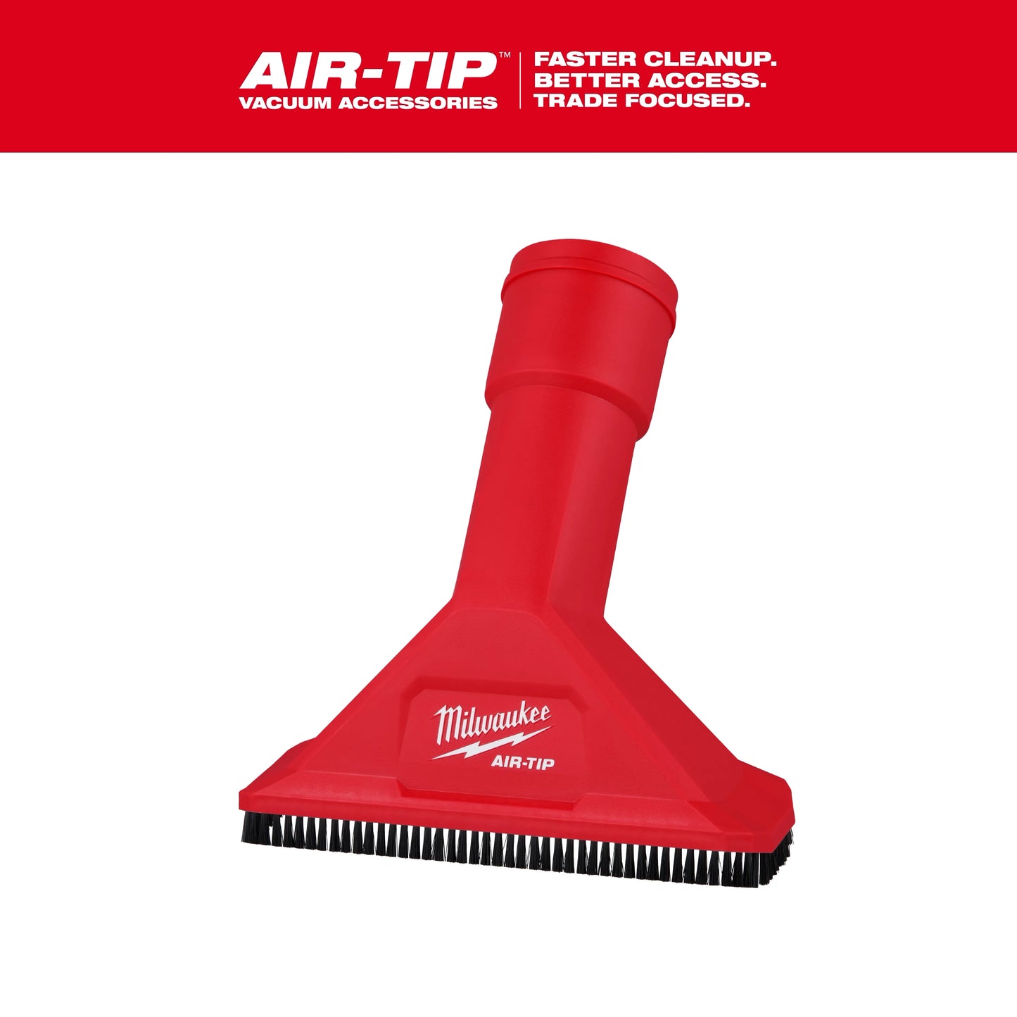 Milwaukee Tool 49-90-2039 AIR-TIP™ 2-1/2" Rocking Utility Nozzle w/ Brushes, 1 EA