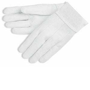 MCR Safety 4911 MCR Safety Red Ram® Leather Welding Work Gloves Grain Goatskin Leather 2.5 Inch Band Top, Clute Pattern (1 DZ)