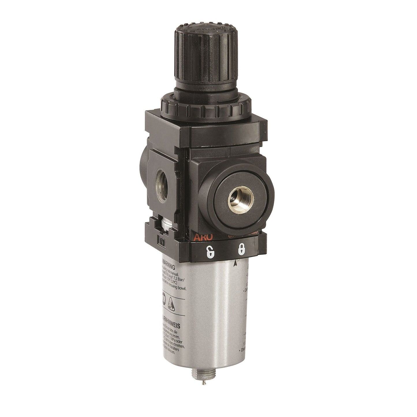 American Lube P39124-120 1/4" Module/Air 1000 Series Piggyback Filter/Regulator