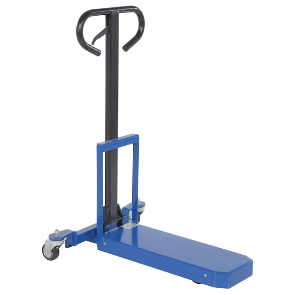 Vestil PMSF-M-400 Steel Single Fork Pallet Master 400 Lb. Capacity Blue