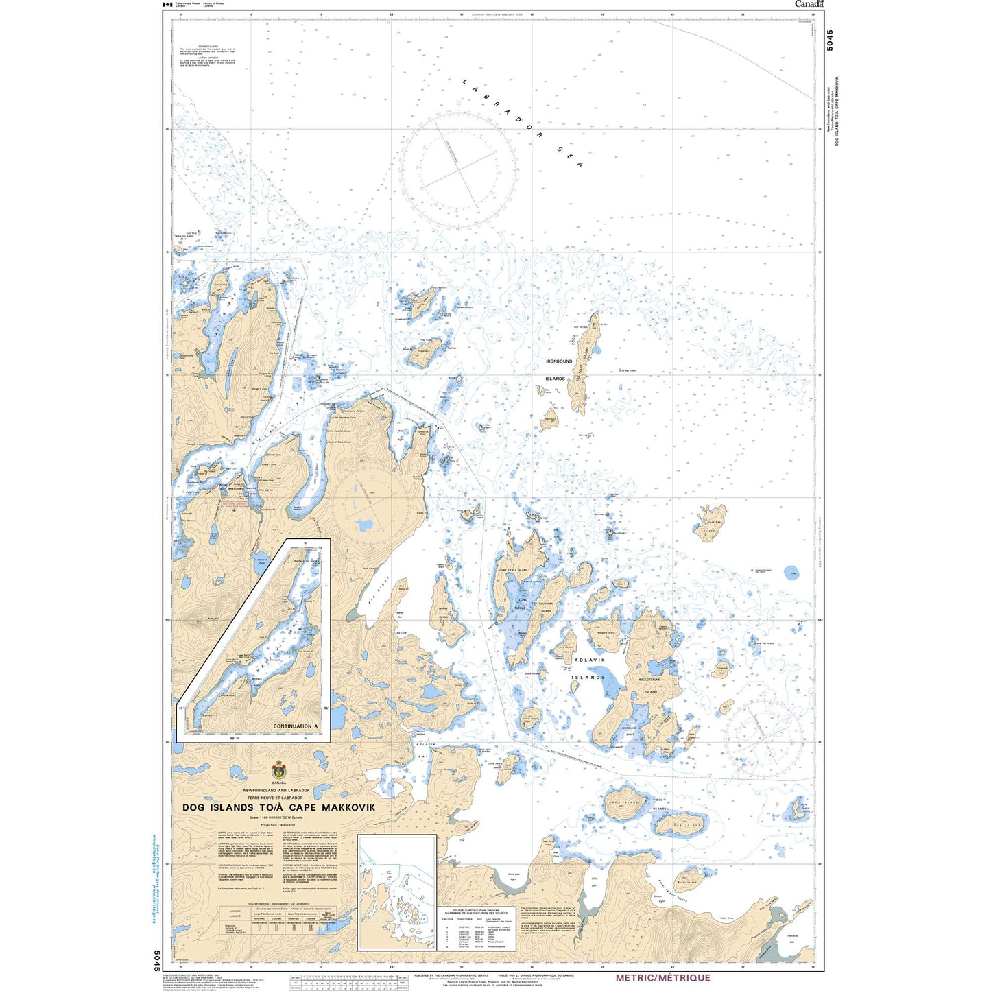 Paradise Clay CAN5045 CHS Dog Islands to/ Cape Makkovik