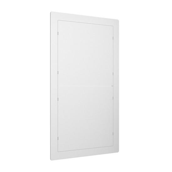 Jones Stephens A05027 14" x 27" Snap-Ease White Plastic Access Panel