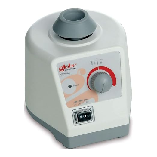 Globe Scientific GVM-MINI-UK Vortex Mixer Mini Fixed Speed 240v 50Hz UK Plug